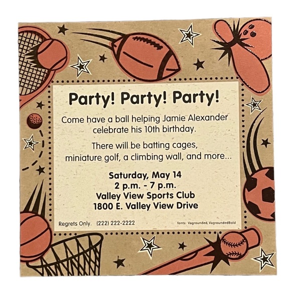 Hallmark Invitations & Announcements for Printer & Pen - Picture 1 of 9